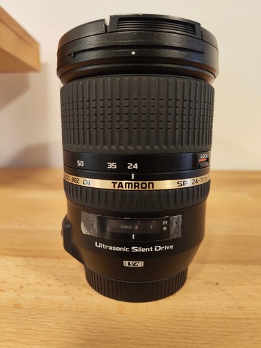 Tamron 70mm 8 di vc - sp, 24-70mm